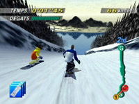 une photo d'Ã©cran de 1080 Snowboarding sur Nintendo 64
